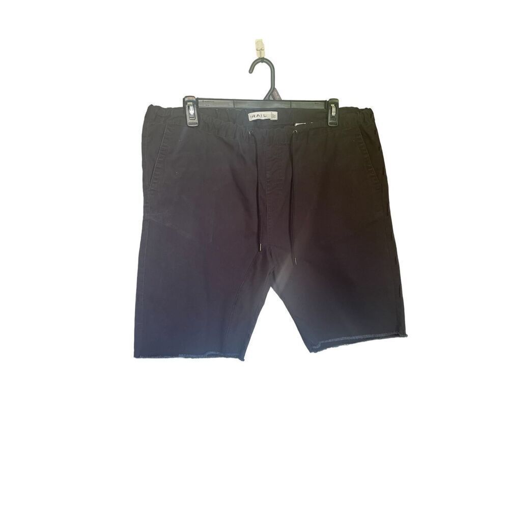 The Rail Drawstring Waist pull on Shorts Black Size XL Men